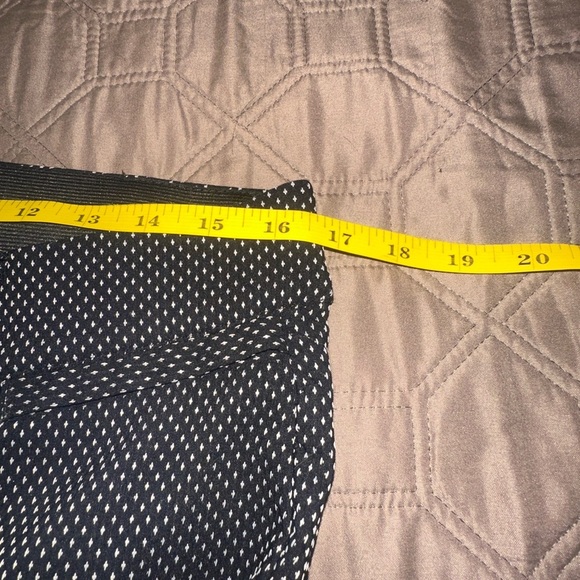 Lane Bryant Black & White dotted Cropped Dress Pants Plus size 14 - Picture 9 of 14